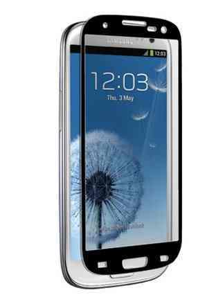 Protector Cristal Samsung S3 Negro